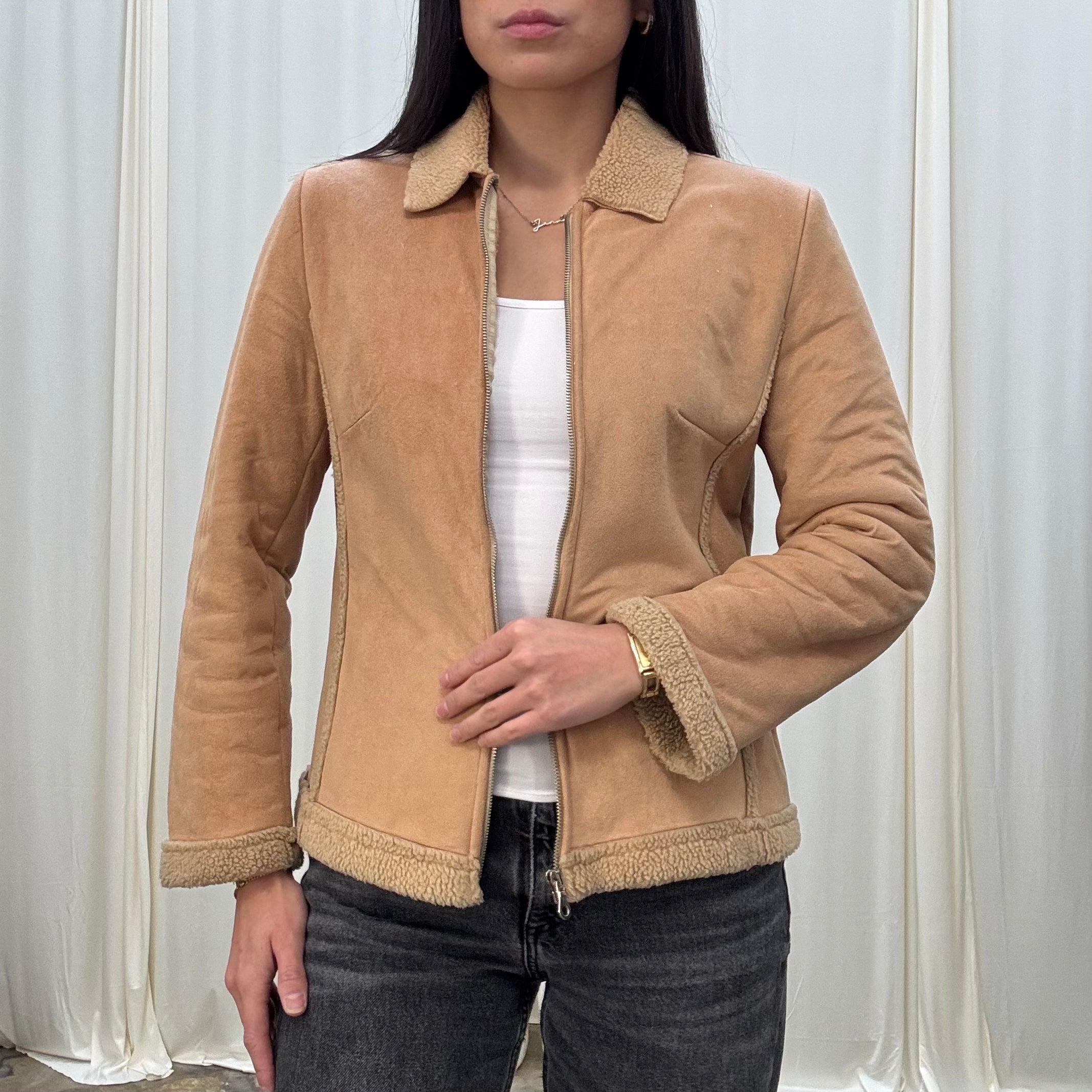 Sherpa Zip Up Jacket